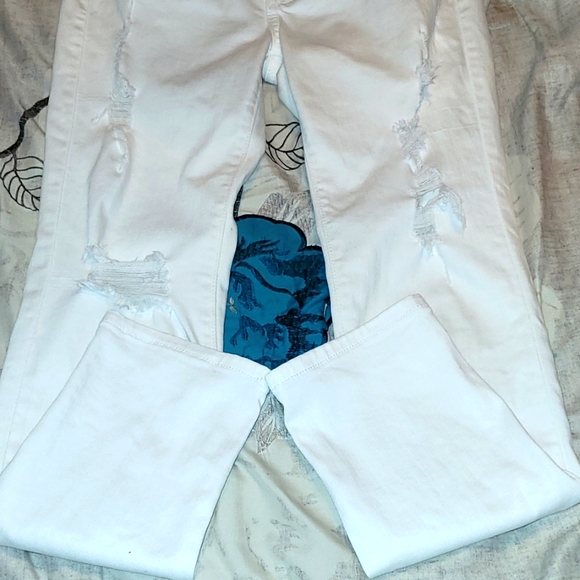 size 1 white skinny jeans - Picture 6 of 7